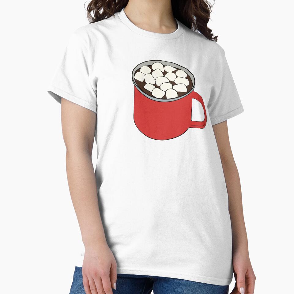 Hot Cocoa Camping Mug by Skull Fern