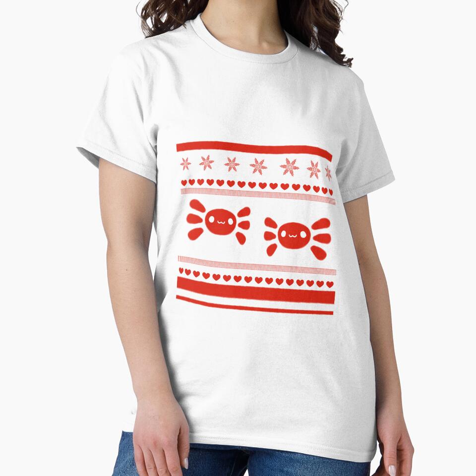 Christmas Axolotl Pattern by Fridayscorner