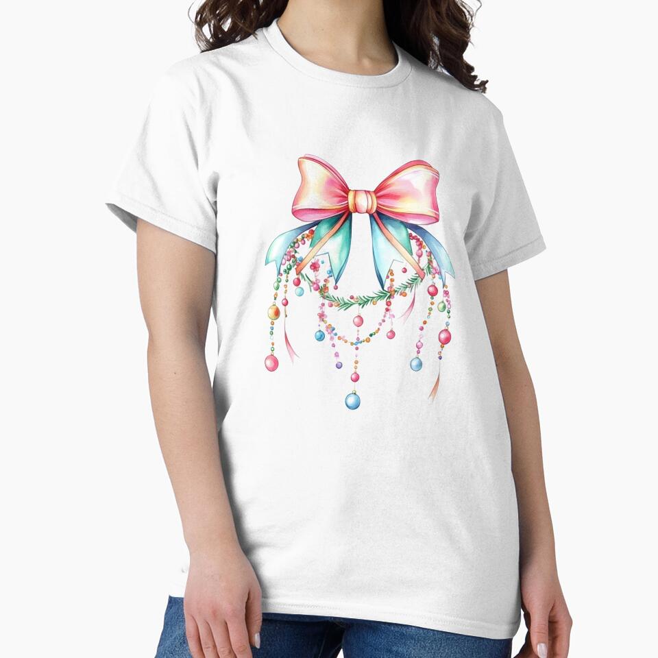 Christmas coquette aesthetic bow design by cocomelon168