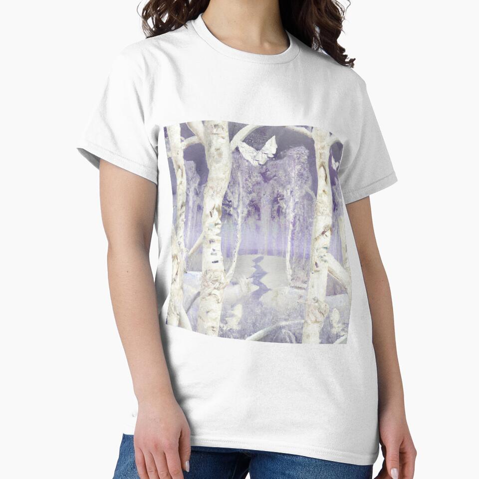 Purple Haze Winter Wonderland Duvet by Naomi Gutierrez Parrish