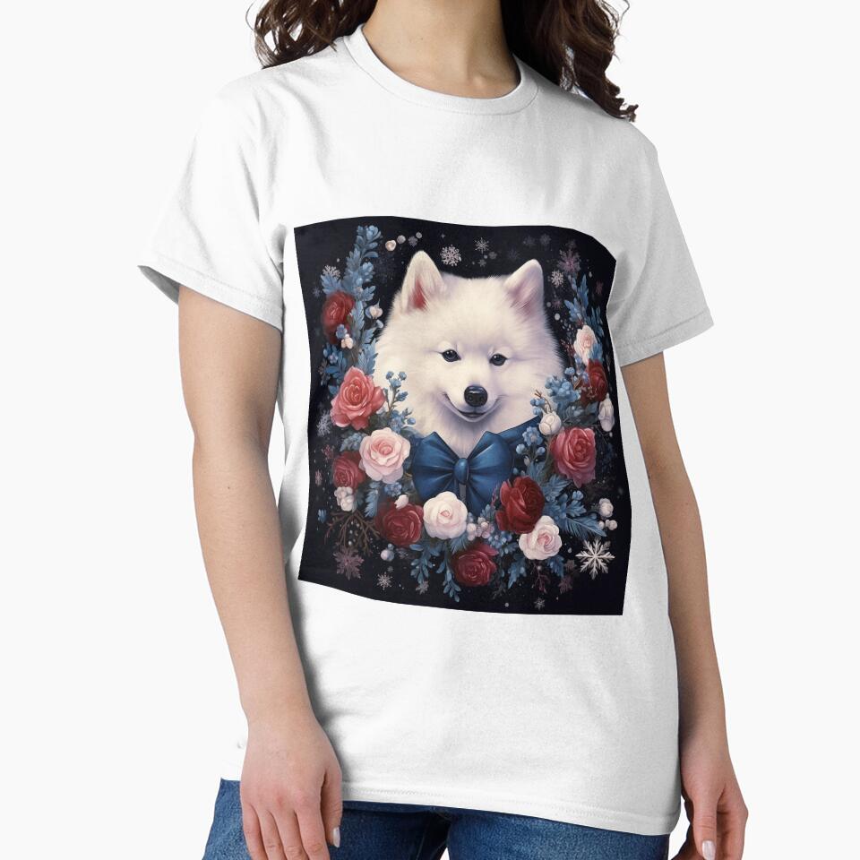 Rosy Japanese Spitz by Nocturne  Paws