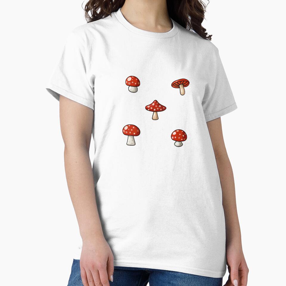 Red mushrooms Set pack by wonderxwander