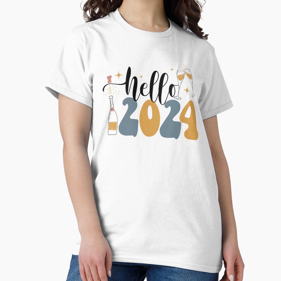 hello 2024, Happy New Year, New Year Squad by Mani Bindu Vadapalli