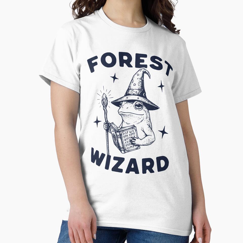Forest Wizard Frog by TeeVerse27