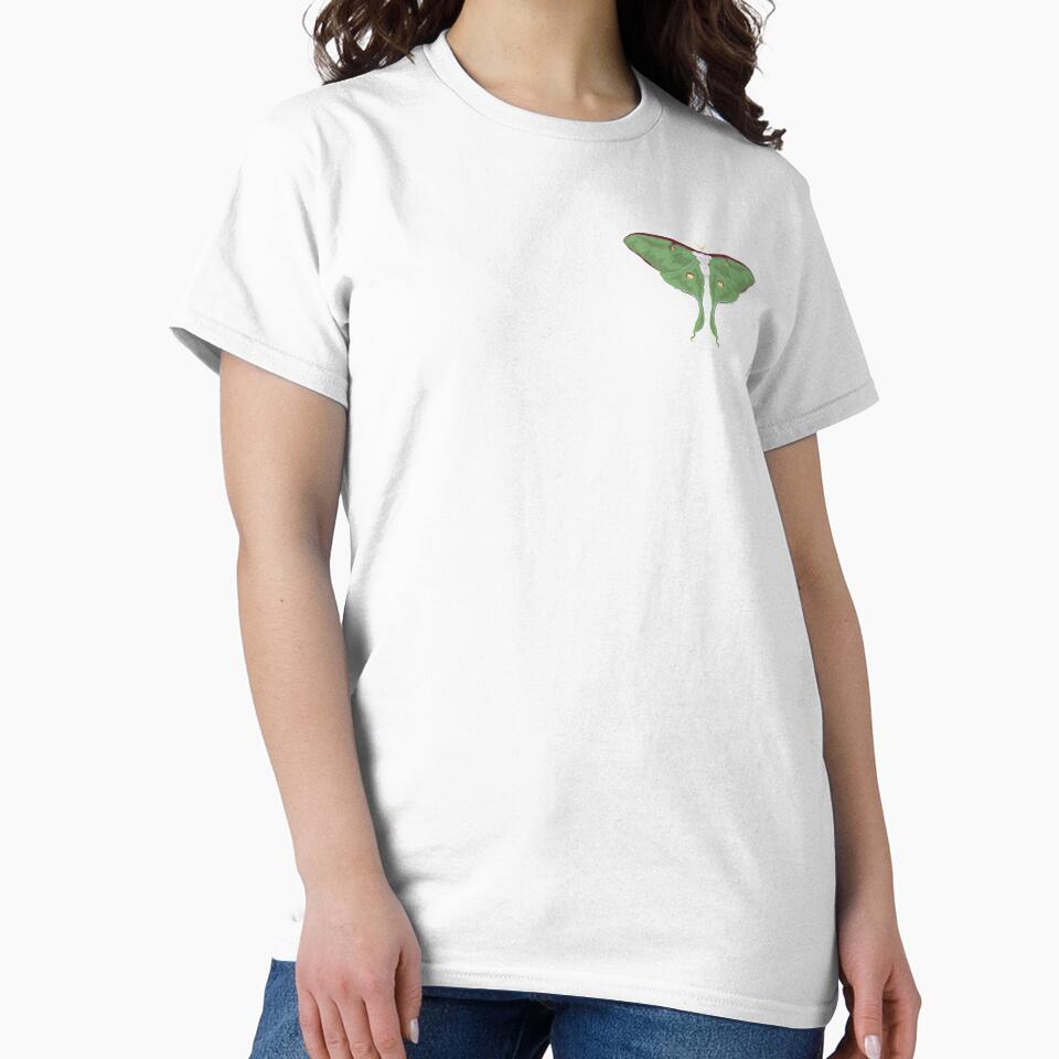 Luna Moth Illustration by itsgoodjunk