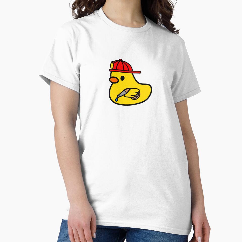 Brave Firefighter Rubber Duck Hero by Wear_Houze