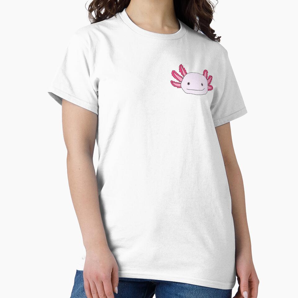 Smiling Axolotl Head Pattern by Lovethatsticks