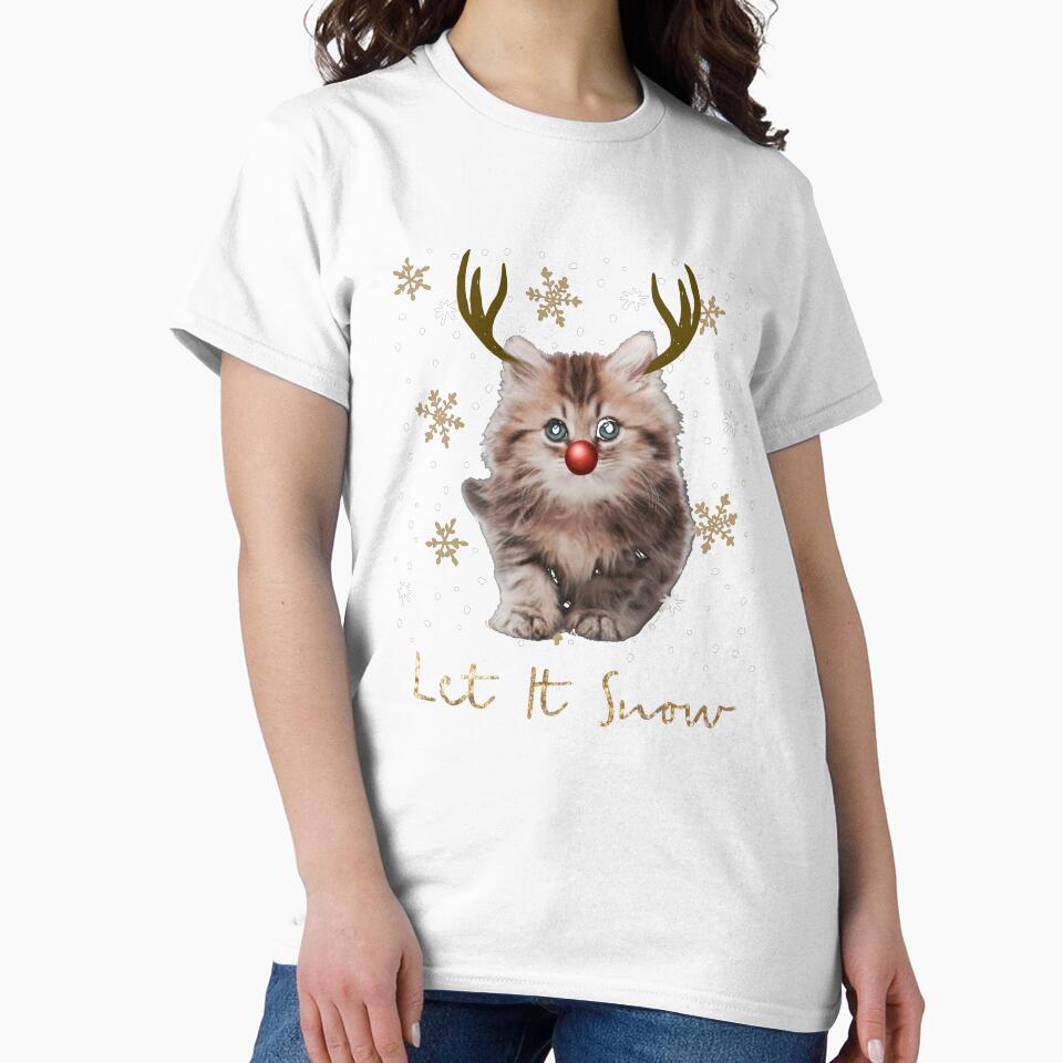 Let It Snow - Christmas Cat by madtoyman