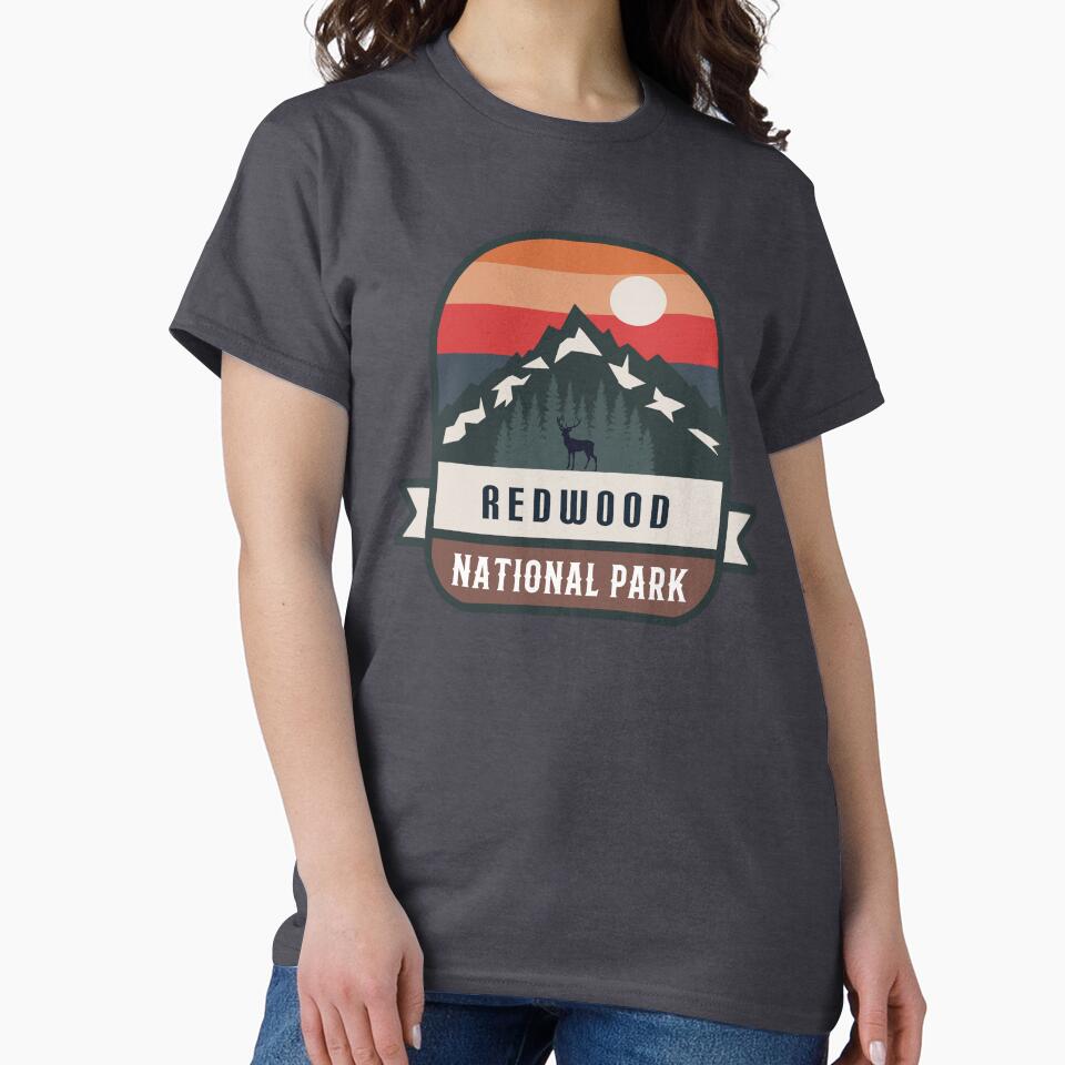 Redwoods National Park by Road-tees