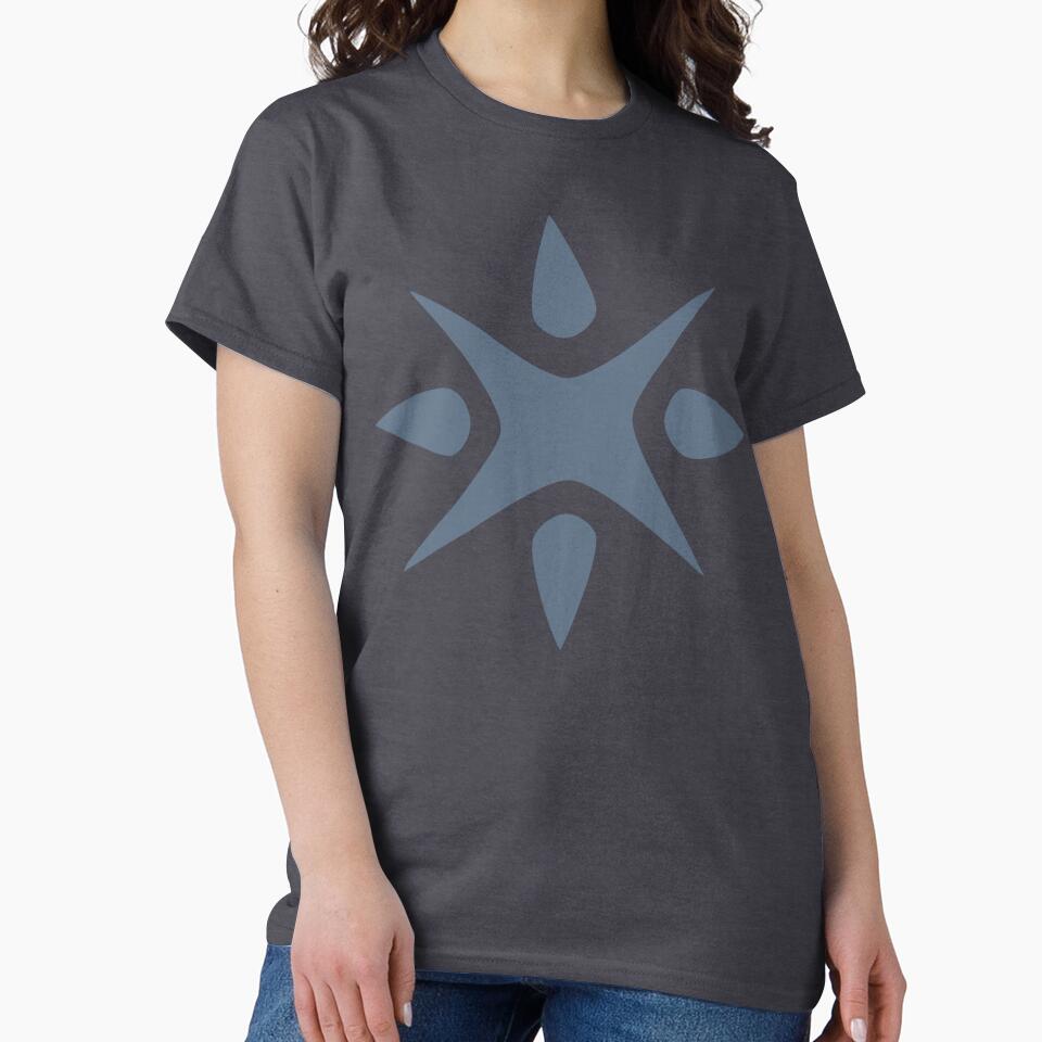 Large Geometric abstract snowflake in grey by AngelDawnDesign
