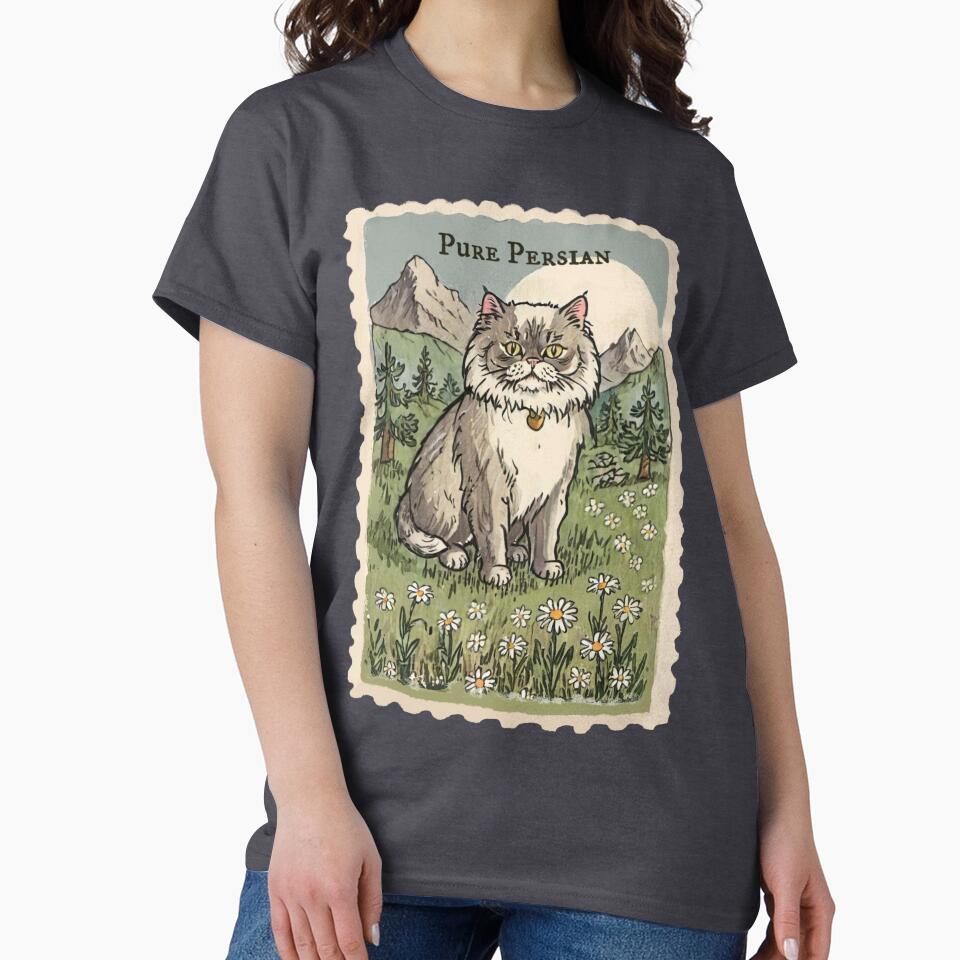 Cutest Persian Cat Mom Mountaineering Forever New York by FociCreate