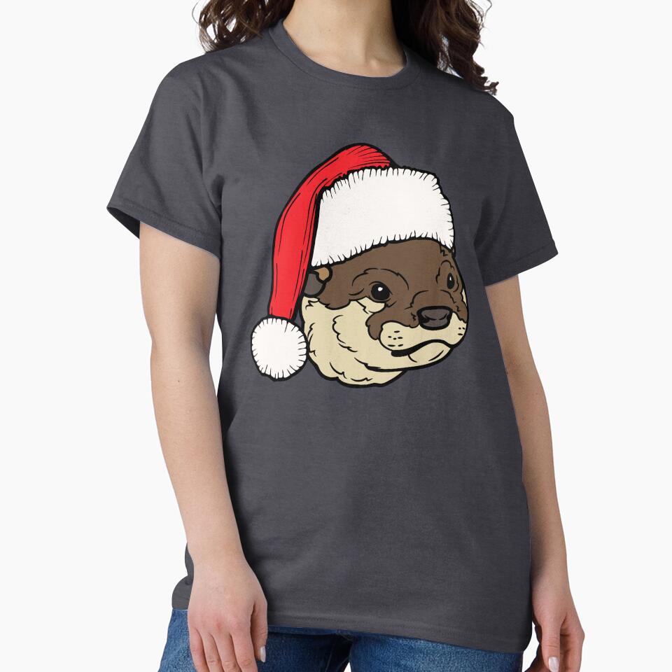 Santa Otter by Redbeardapparel