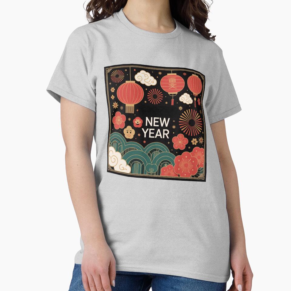 Sparkling New Year Celebration Fireworks Design by designscreators