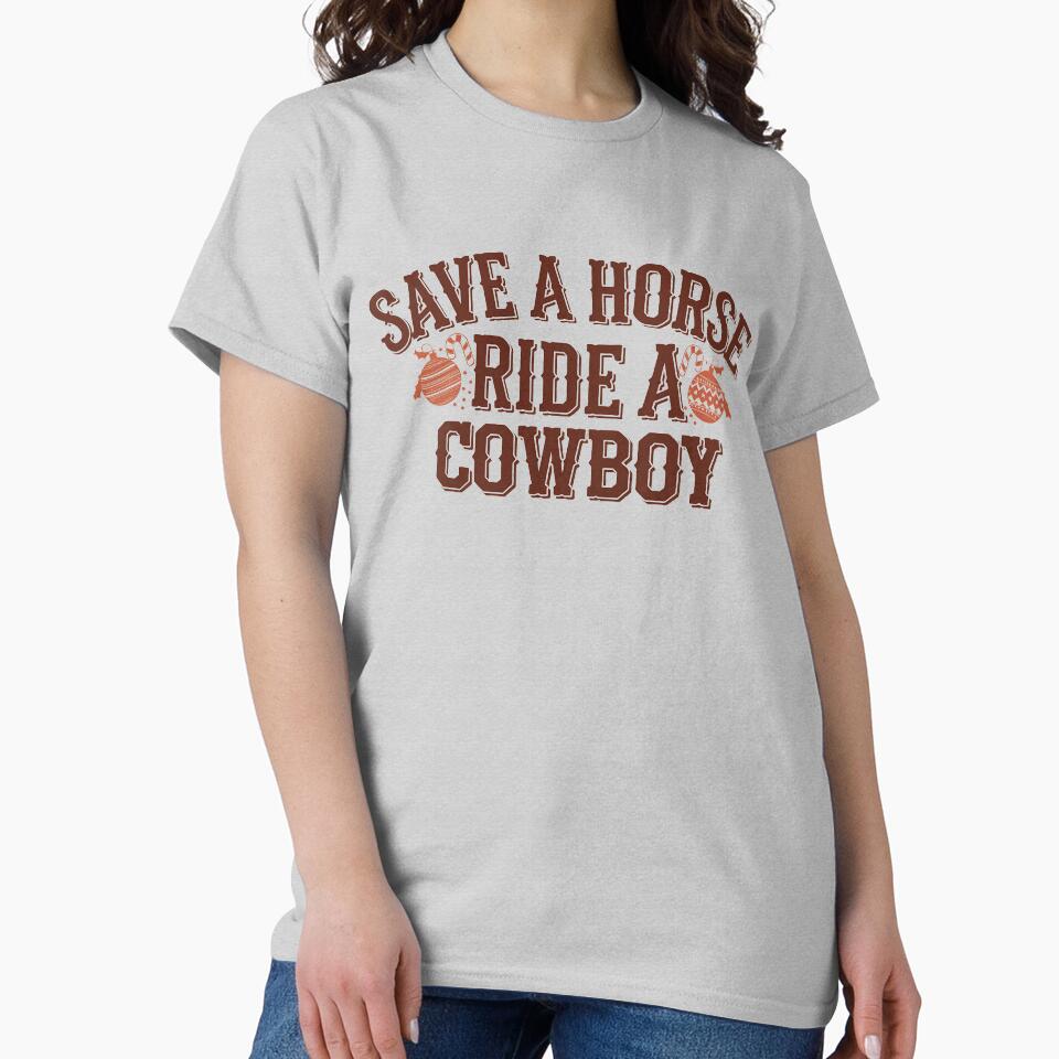 Save a horse ride a cowboy vintage designs - Christmas by Redjakkal