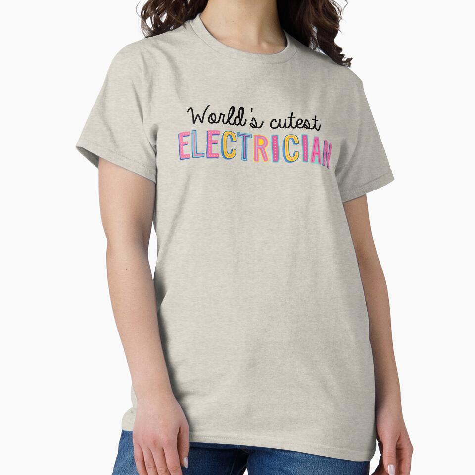 Electrician Gifts | World's cutest Electrician by betternotes