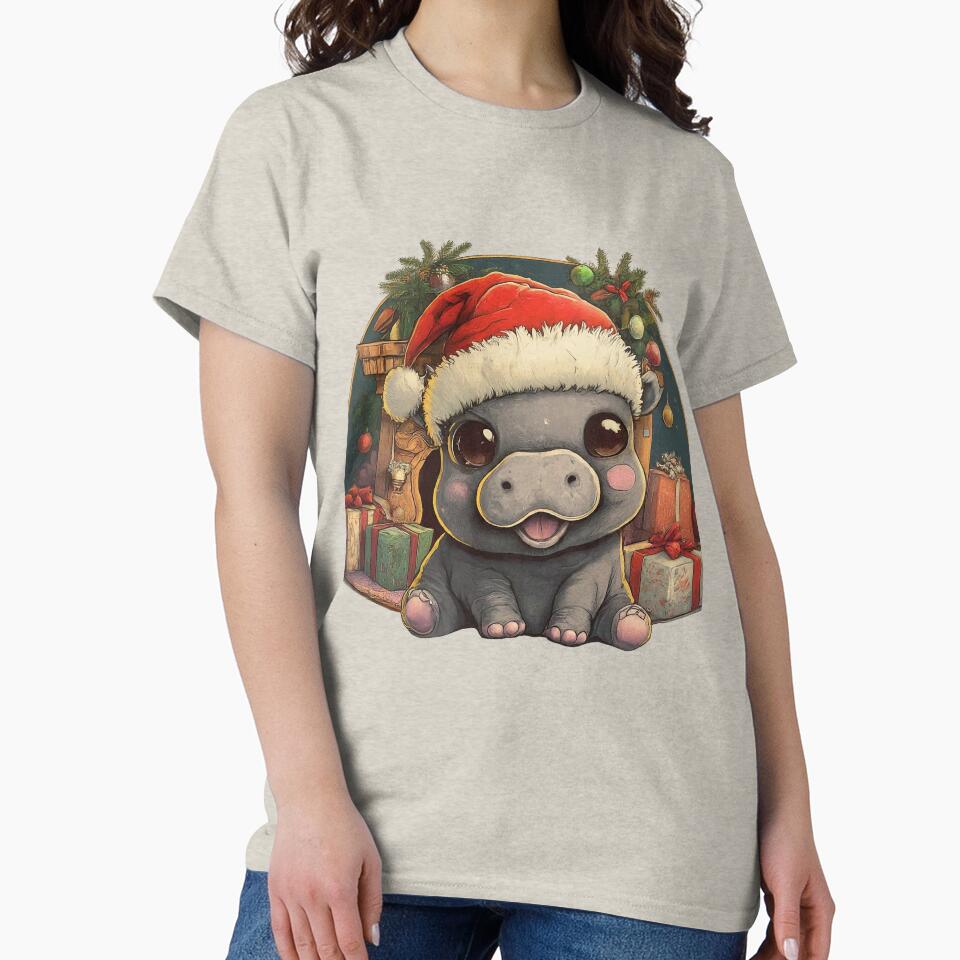 Festive Hippo by league95