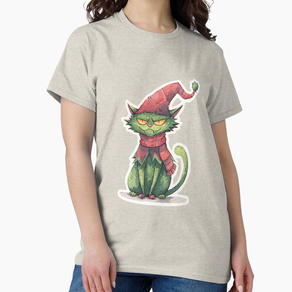 Antique Christmas Yule Cat by bapupa