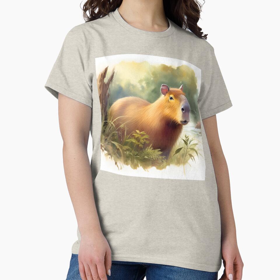 Capybara Art #23 | Capybara Lovers by ksgraphics222