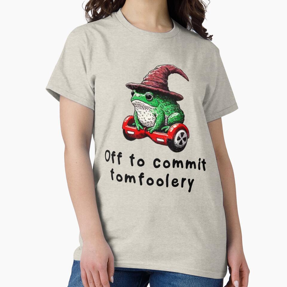 Off To Commit Tom Foolery by Buntrockstore
