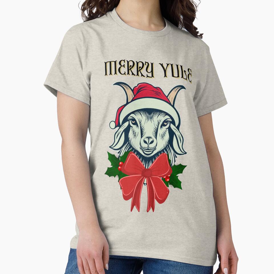 Merry Yule Goat by saltyseacow