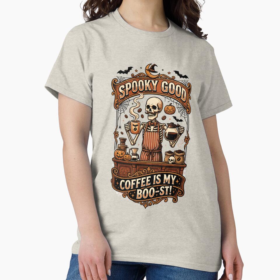 Coffee is my boo-st! - Halloween for baristas and coffee lovers by ParadoxParadox