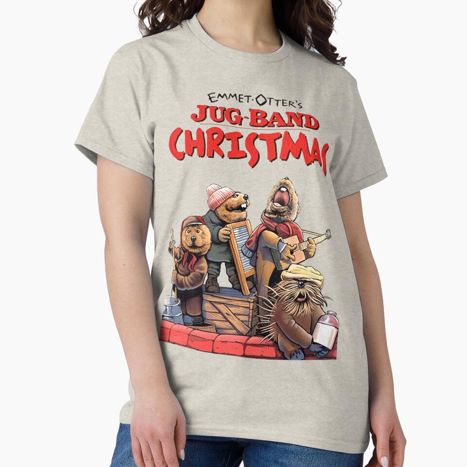 Emmet Otter Jug-Band Christmas Sweatshirt – Vintage Christmas Movie Tee Unisex by maitivi