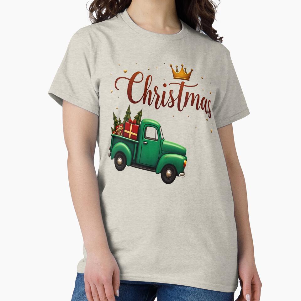 Vintage Truck Christmas Tree by Mosaic-97