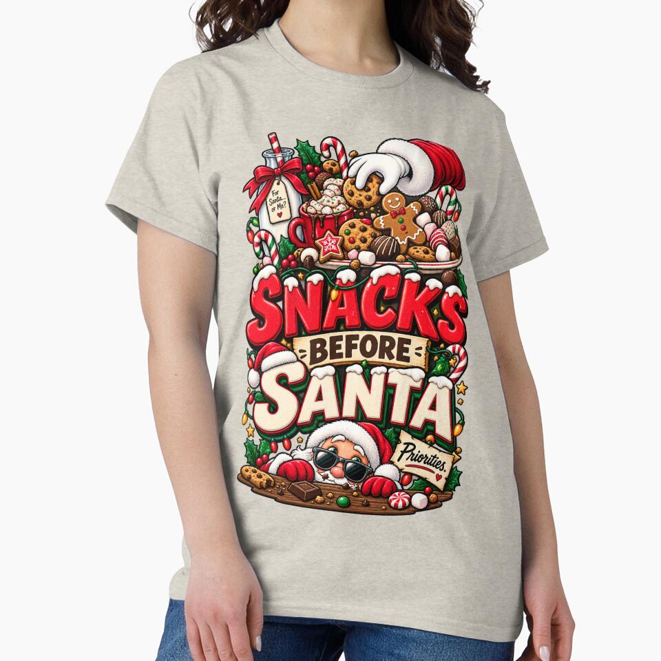 Snacks Before Santa – Funny Christmas Food by warlistop