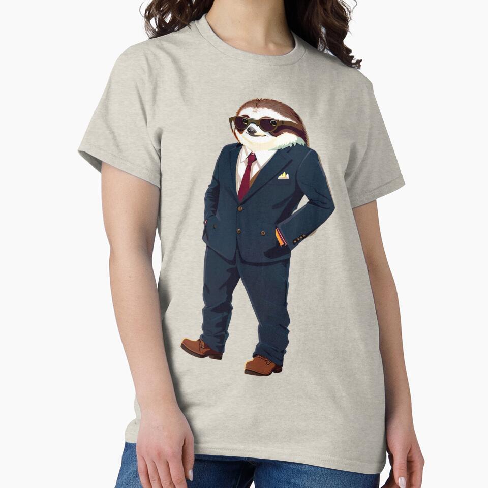 Hipster Sloth V15 by HipsterAnimals