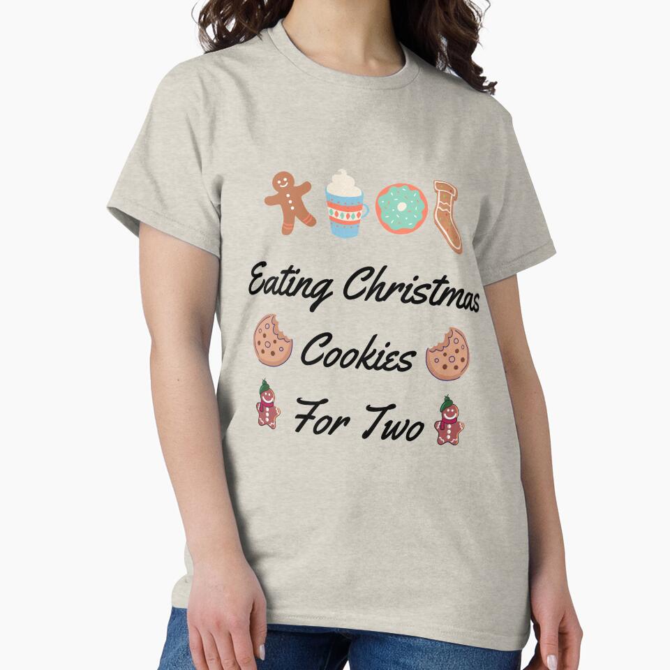 Eating christmas cookies for two for kids by Aesthynova