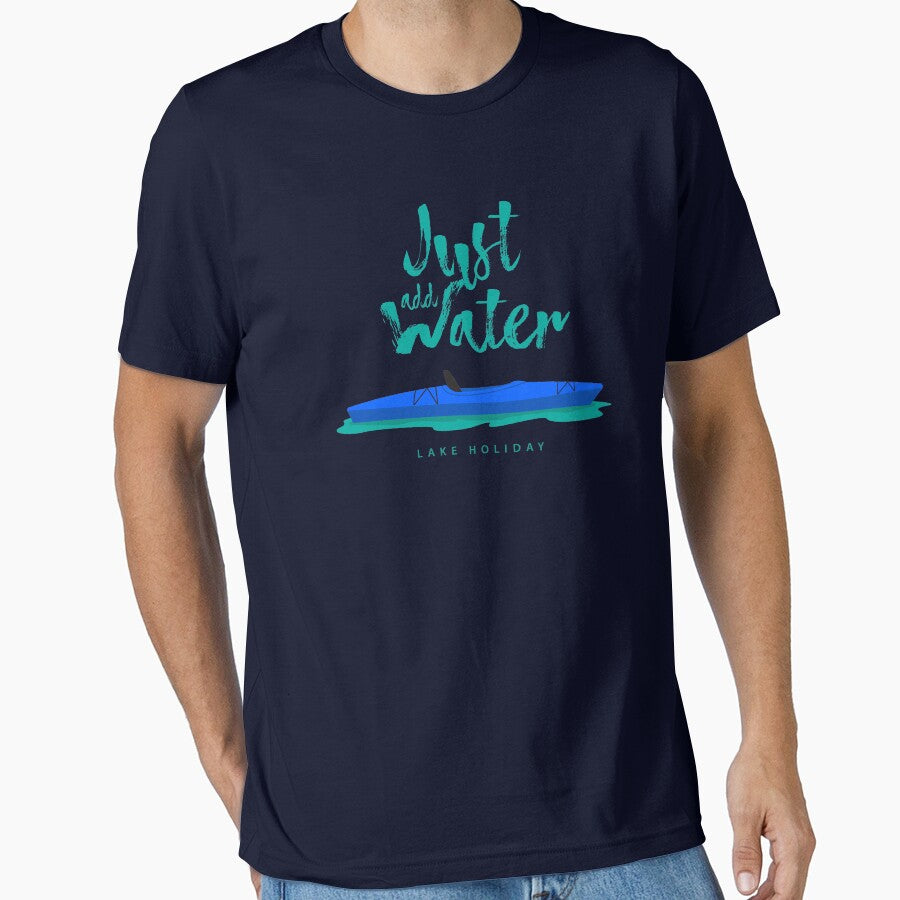 Just Add Water Kayak - Lake Holiday - Blue by BlueSkyTheory