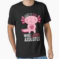 Just a Girl Who Loves Axolotls Japanese Anime Otaku Axolotl Lovers Gift by BELASKRI STORE