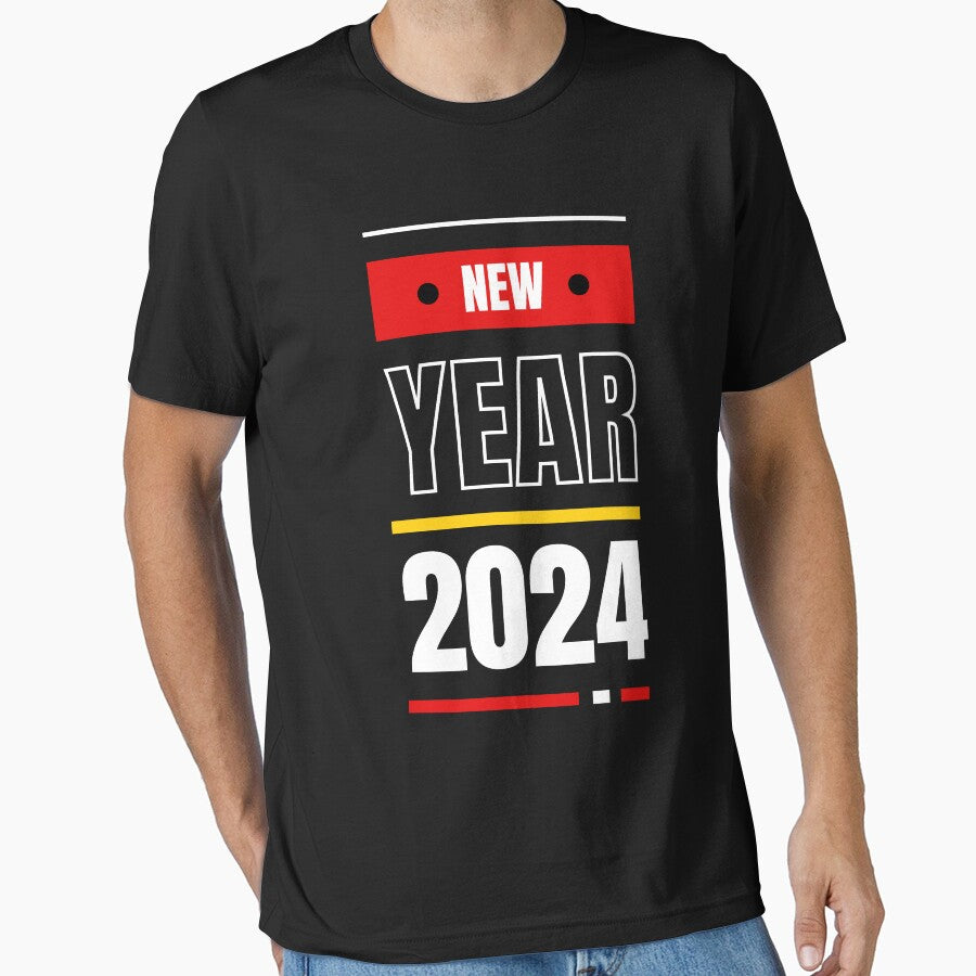 Cheers to 2024: New Year, New Tee! by first-shirt ⭐ ⭐ ⭐ ⭐ ⭐