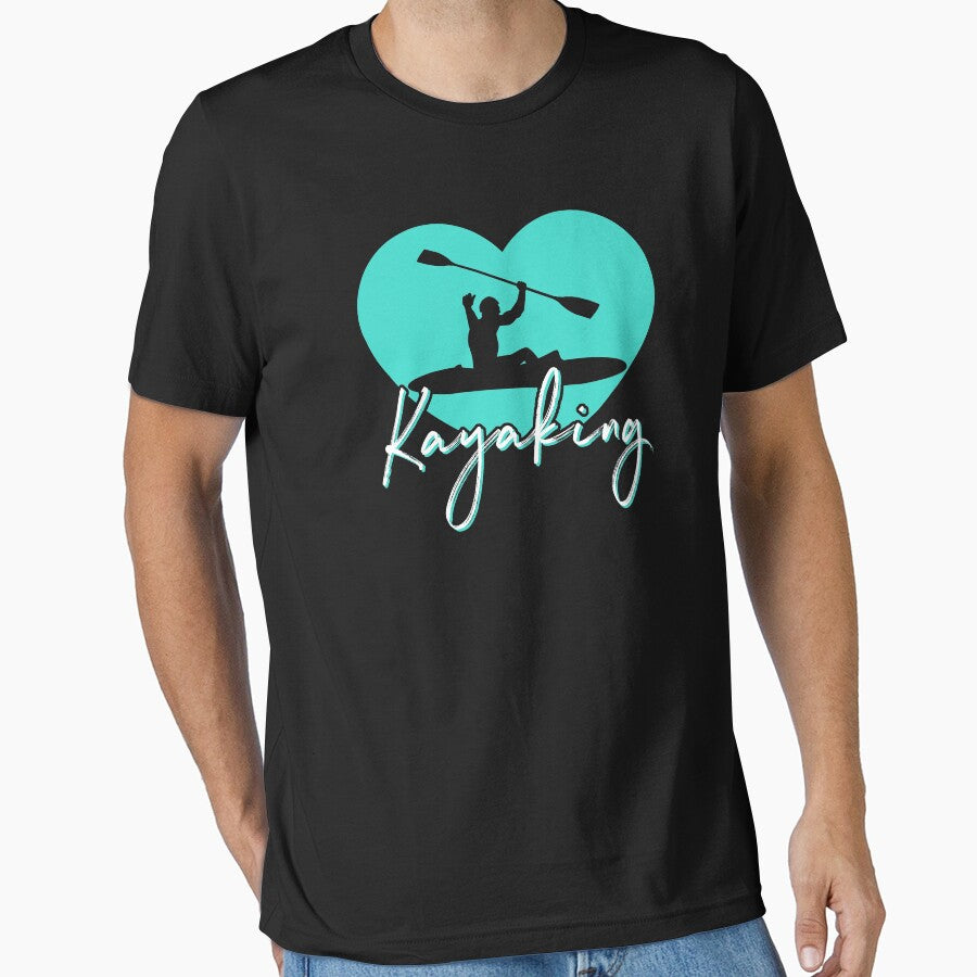 Cute Kayak Gift Outdoors Adventure Love Kayaking by MintedFresh