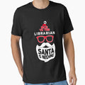 Librarian christmas funny shirt by drimel
