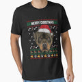 Rottweiler Lovers Ugly Xmas Sweater Merry Christmas T Shirt by thuthuatna