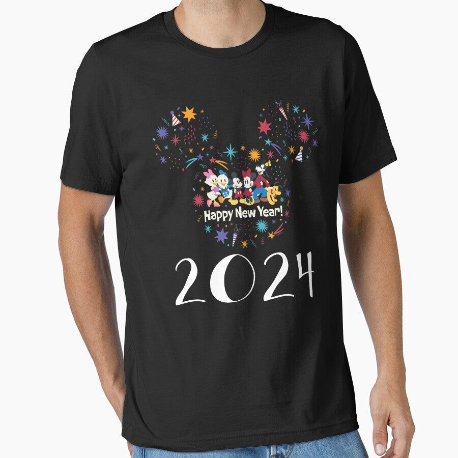 Cute Happy New Year 2024 by first-shirt ⭐ ⭐ ⭐ ⭐ ⭐