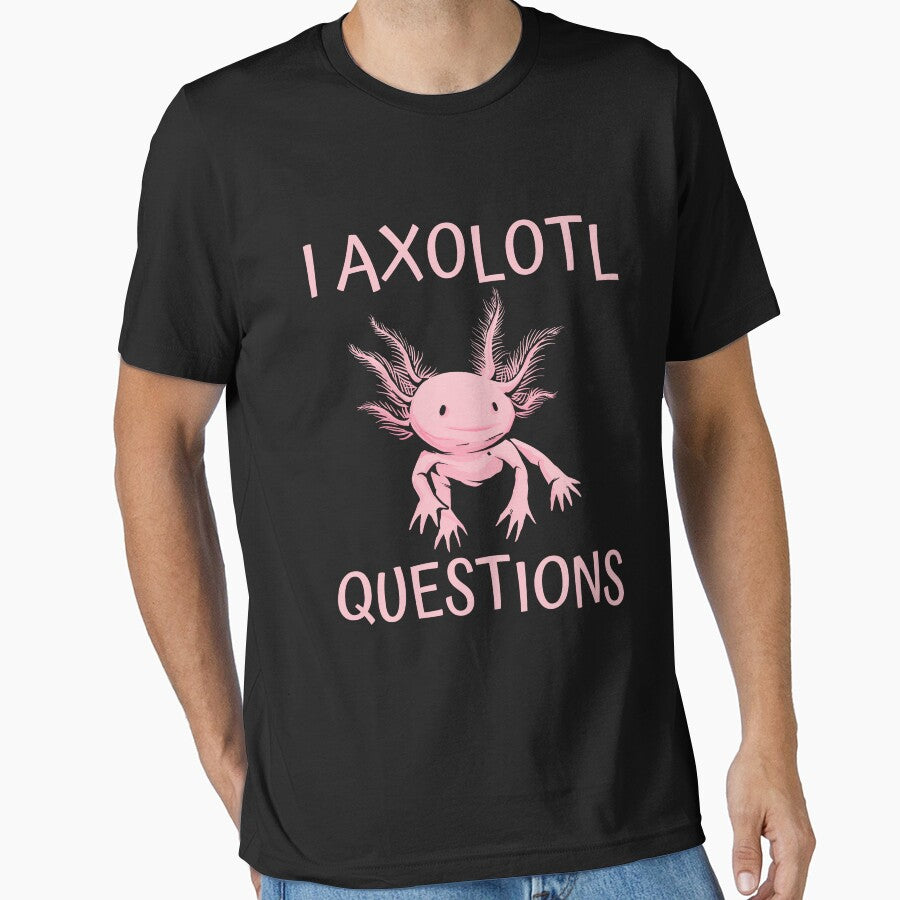 Funny Cute Axolotl Owner Newt Reptile Amphibian Pet by DadJokeDescript