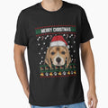 Beagle Lovers Ugly Xmas Sweater Merry Christmas T Shirt by thuthuatna