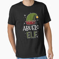 Abuelo Elf Plaid Christmas Spanish Latin Matching Family by 14thFloor