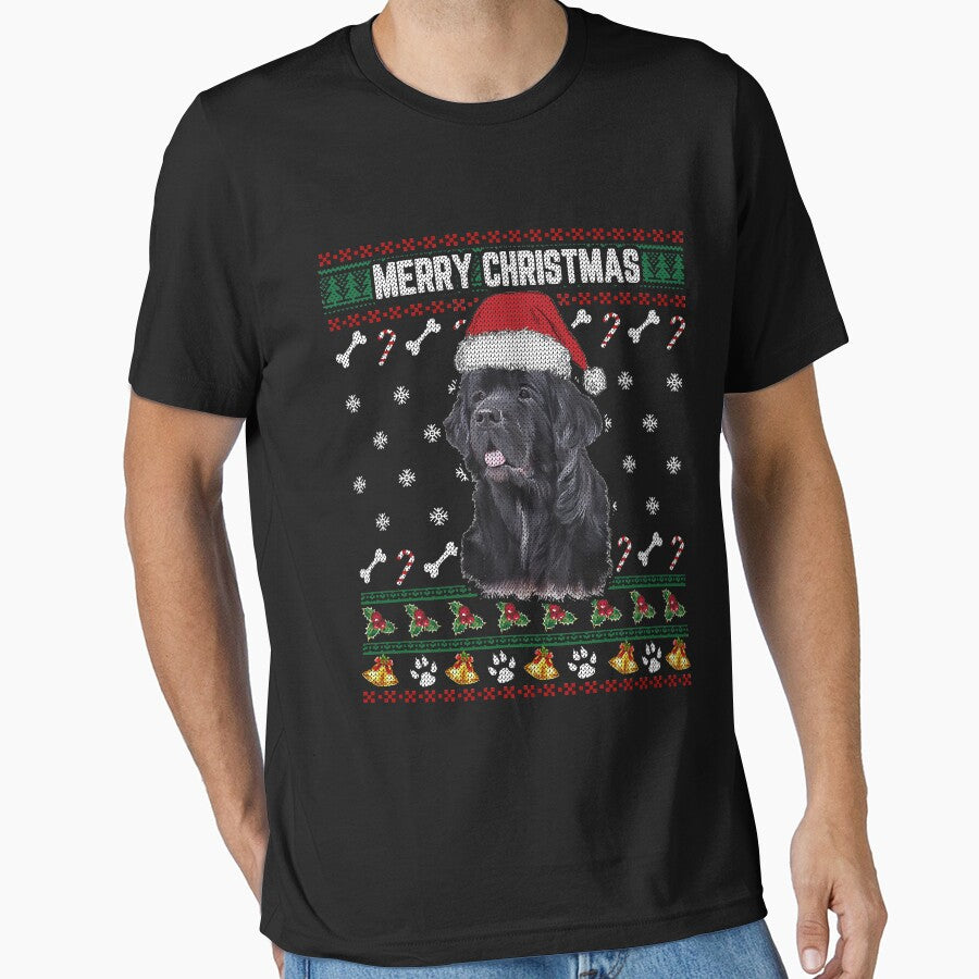 Newfoundland Lovers Ugly Xmas Sweater Merry Christmas T Shirt by thuthuatna