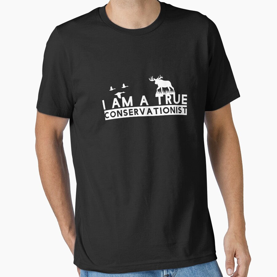 I am a True Conservationist T-shirt & Stickers, Funny Hunting shirt by rachimariposa