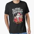 Funny Sloth Christmas Xmas by tearbytea