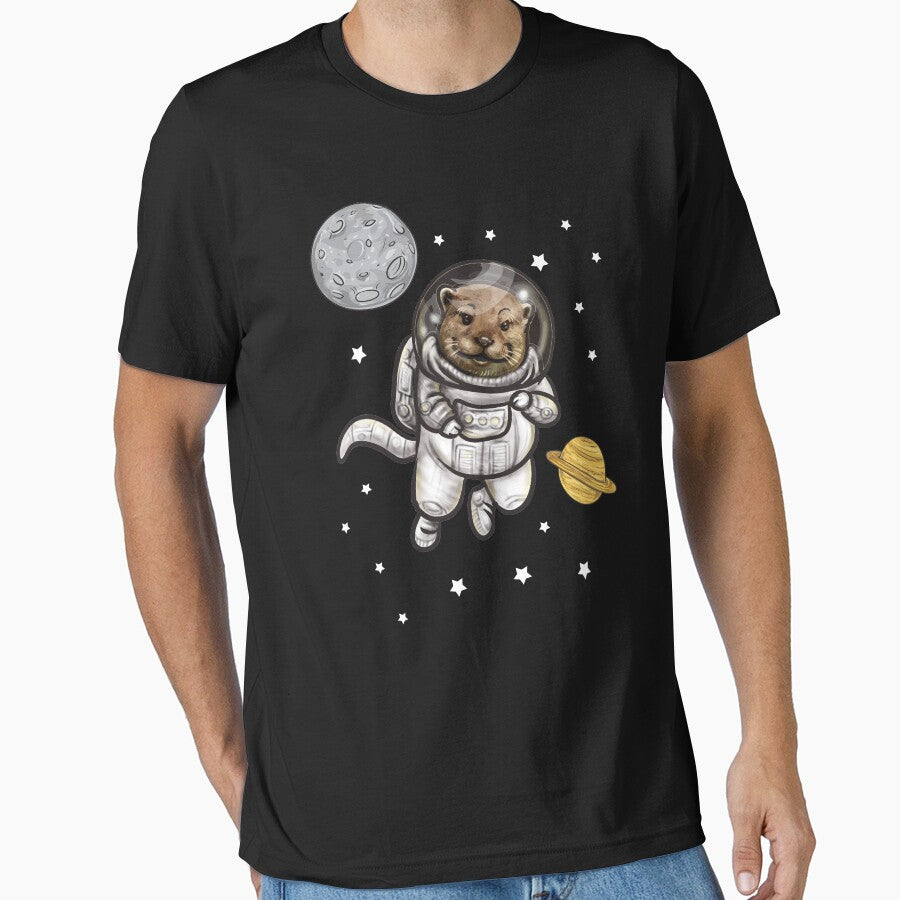 Outer Space Otter by designeclipse
