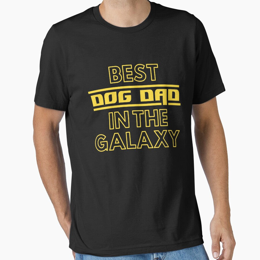 Best Dog Dad In The Galaxy | Cute Family Gift Idea For Dad by kindxinn