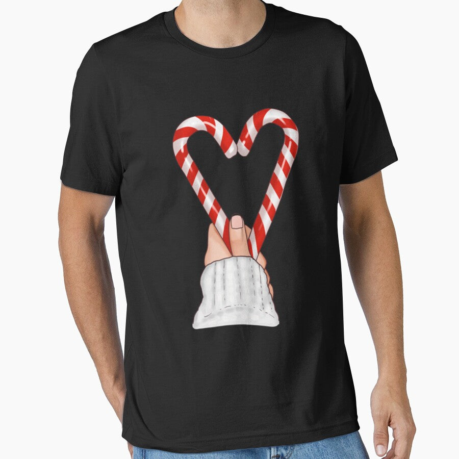Candy Cane   T-Shirt by EgonBaumga