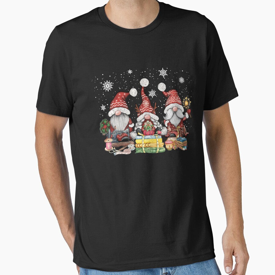 Christmas Gnome Sewing by Charles Brian
