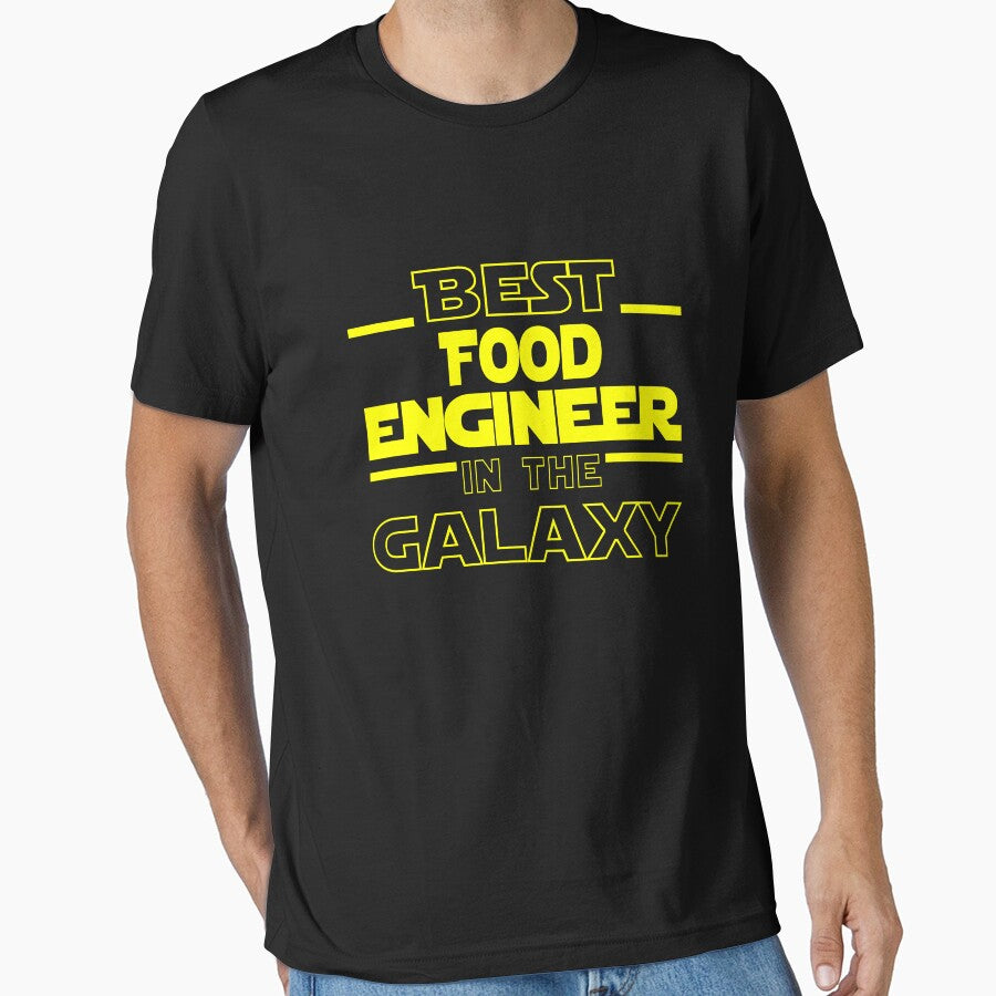 Food engineer Job Dad Mom Hudband Mens Shirt, Best Food engineer In The Galaxy, Funny Food engineer Birthday christmas Gift Gift by xlnv