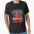 Cowgirl Christmas Country Western Cowgirl Xmas by LunaCrazeArt
