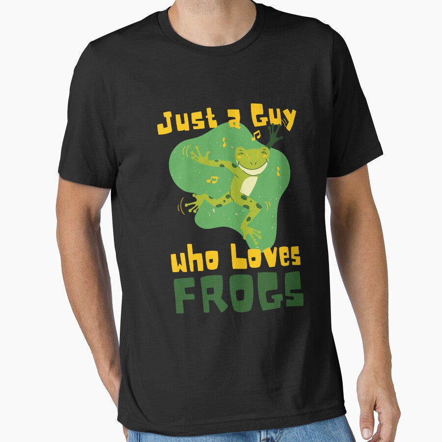 Just a Boy who loves Frogs - Funny Frog lover or forever funny people gift by LostTraveller